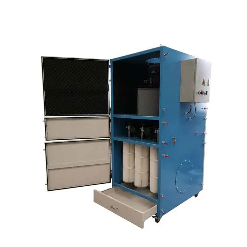 5.5KW濾筒脈沖工業移動吸塵機